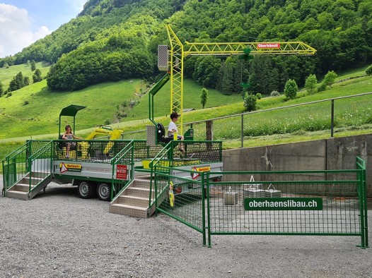 Mobile Kinderbaustelle Oberh&auml;nsli Bau AG